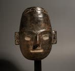 Colima, Mexico, Terracotta Begrafenismasker. TL-test.