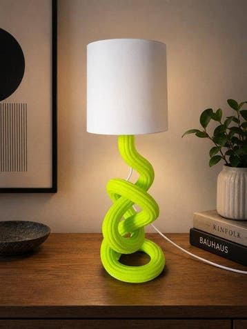Tafellamp - ABS - Acqua twist tafellamp