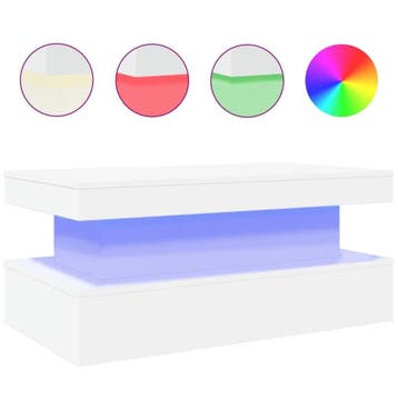 Design Salontafel - Modern Wit | Tweedekansje | OP=OP, 50 tot 100 cm, Zo goed als nieuw, Modern, Minder dan 50 cm
