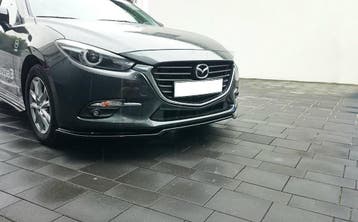 Front Splitter V.1 Mazda 3 BN (Mk3) Facelift, Verzenden
