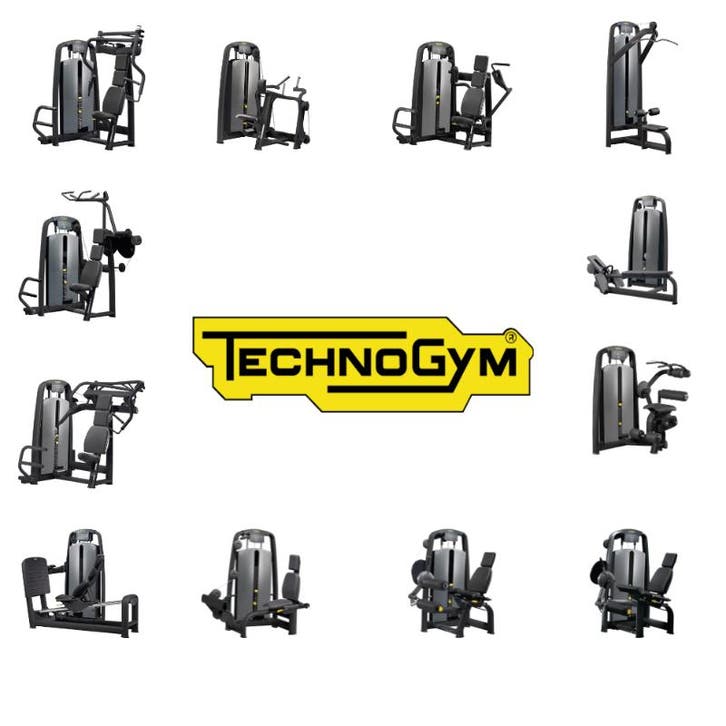 Technogym - Selection Black - 12 Apparaten, Sport en Fitness, Fitnessapparatuur, Nieuw, Ophalen of Verzenden