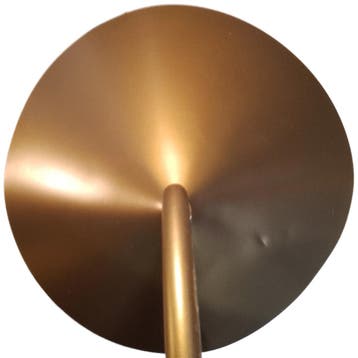 Ferm Living Arum Draaibare Wandlamp (bronze / Short), Ophalen of Verzenden, Gebruikt, Metaal