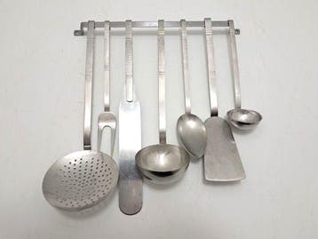 Sola Zilmeta - Wandrek (8) - Roestvrij staal - Bestekset