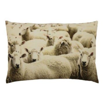 canvas kussen schapen 40x60cm, Verzenden, Nieuw