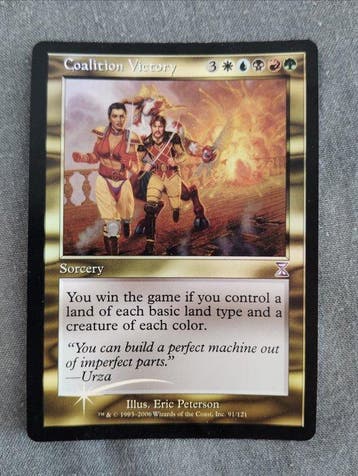 Wizards of the Coast - Coalition Victory Card - Magic: The, Nieuw
