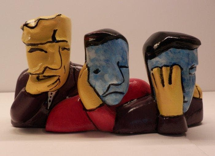 Herman Brood (1946-2001), after - Beeldje, Horen Zien en, Antiek en Kunst, Antiek | Overige Antiek