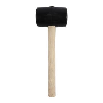 Talen Tools Rubberen hamer – 900 gram – Essenhouten stee, Doe-het-zelf en Verbouw, Gereedschap | Handgereedschap, Ophalen of Verzenden