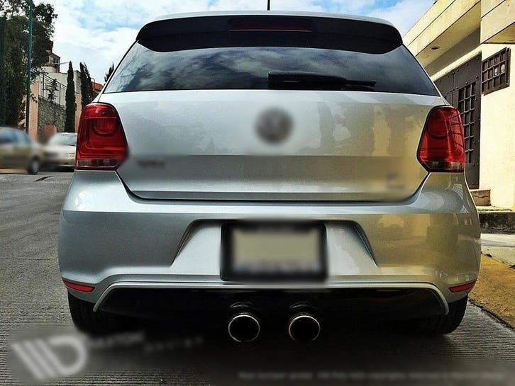 R20 Look Diffuser voor Volkswagen Polo 6R GTI, Auto diversen, Tuning en Styling, Ophalen of Verzenden