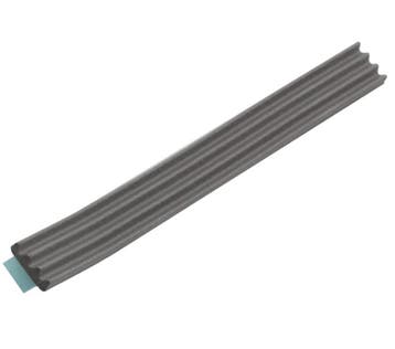 Ellen zelfklevende tochtstrip E-profiel 7.5m x 9 mm zwart, Verzenden, Nieuw