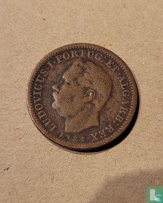 Portugees-India ¼ tanga 1884, Verzenden, Losse munt