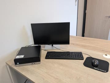 Computer met beeldscherm HP, Prodesk 400 G4, Nieuw