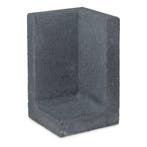 Betonnen L-hoekelement 50x50x100 zwart, Ophalen of Verzenden, Nieuw, Beton