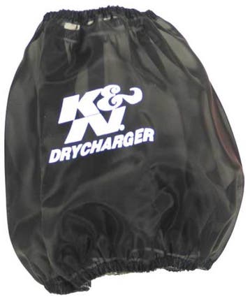 K&N Round Tapered Air Filter Wrap Black 7.5in Base ID /, Ophalen of Verzenden