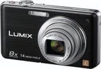 Panasonic Lumix DMC-FS30 Digitale Compact Camera - Zwart, Verzenden, Zo goed als nieuw