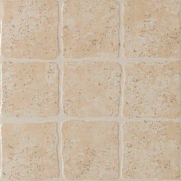 Vloertegel Beige 33x33cm (Vloeren, Afbouwmaterialen), Keramiek, Nieuw, Ophalen of Verzenden, 20 tot 40 cm