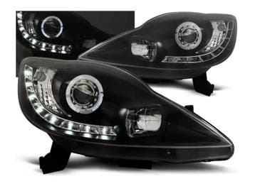 Daylight Black koplampen geschikt voor Peugeot 107, Verzenden, Nieuw, Peugeot