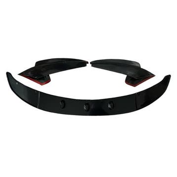 Front spoiler glanzend zwart passend voor BMW 5 serie F10..., Auto-onderdelen, Verzenden, Nieuw