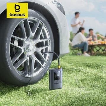 Baseus VA1 Draagbare Auto Luchtpomp - 150PSI Digitale Compre, Verzenden, Nieuw