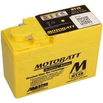 Motobatt Agm Mt4R Accu 12V 2.5Ah 114X49X86, Verzenden, Nieuw