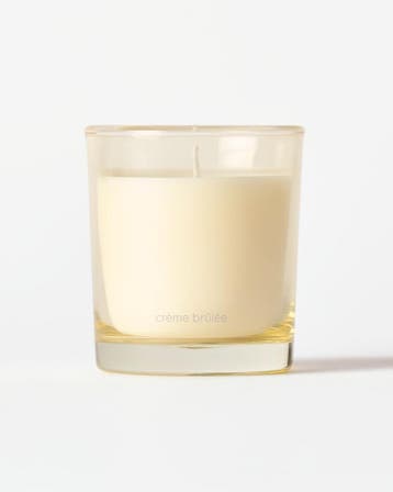 HEMA Geurkaars in glas 7x8cm crème brûlée, Verzenden, Nieuw