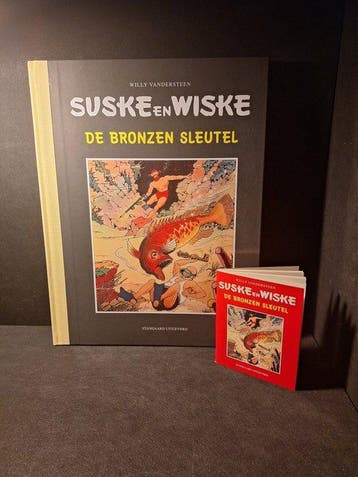 Suske en Wiske - De Bronzen Sleutel - Luxe HC met linnen rug, Boeken, Nieuw