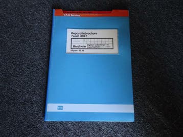 1990 Volkswagen Passat 1988 reparatiebrochure Digifant, Verzenden