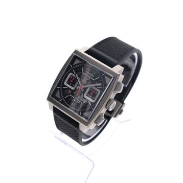 TAG Heuer Monaco Chronograph CBL2183.FT6236; Automatisch..., Overige merken, Overige materialen, Kunststof, Ophalen of Verzenden