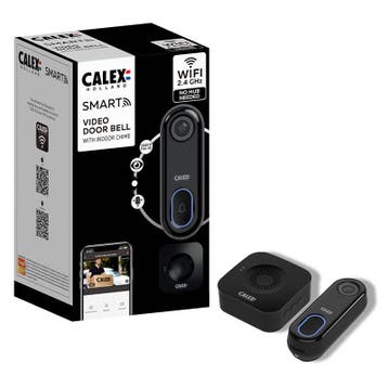 Calex Smart Video Deurbel incl. Indoor Chime, Ophalen of Verzenden, Nieuw