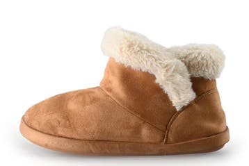 Torfs Pantoffels in maat 41 Cognac, Overige kleuren, Torfs, Verzenden, Zo goed als nieuw