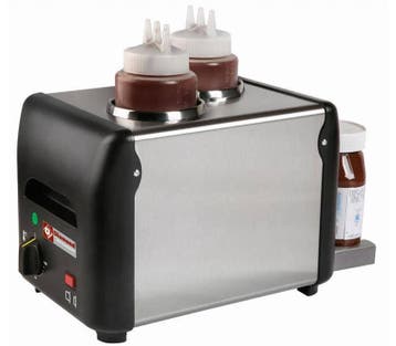 Chocolade saus verwarmer 2 Flessen | 2 x 1 liter, Verzenden, Nieuw in verpakking