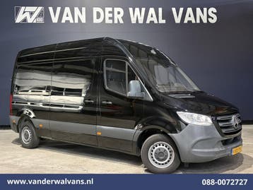 Mercedes-Benz Sprinter | 314 CDI 143pk L2H2 Euro6 Airco |, Gebruikt, Euro 6, Zwart, Mercedes-Benz