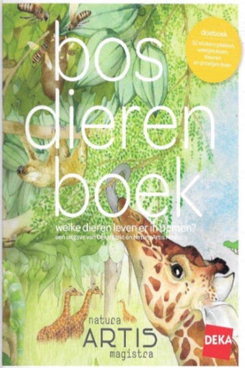 Bosdieren boek 8713834744171, Boeken, Verzenden, Gelezen