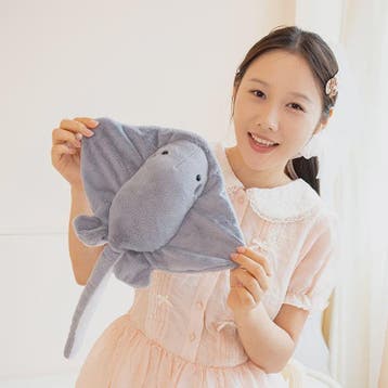 Kawaii Zee-Rog Knuffel - Zacht Pluche Speelgoed (35/42cm) -