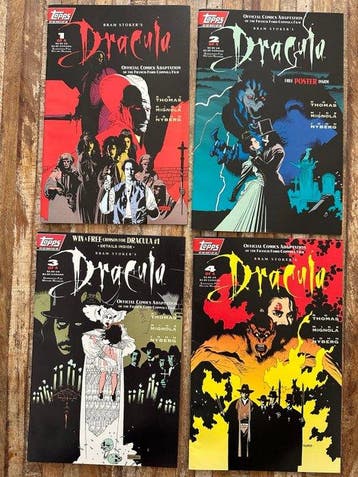 Bram Stokers Dracula #1 à #4 - Série complète - No Reserve, Nieuw