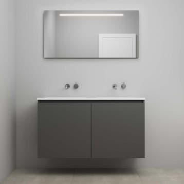 On-Line Badkamermeubelset - 120 cm - Bouwpakket - Greeploos, Ophalen of Verzenden, Nieuw