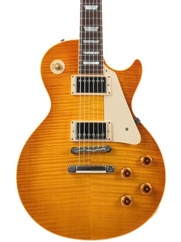 Gibson Custom Les Paul 58 Reissue Flame Top R8 2004, Muziek en Instrumenten, Snaarinstrumenten | Gitaren | Elektrisch, Ophalen of Verzenden