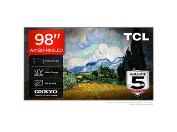 Tcl - MINI-LED 90-99 Ultra HD 4K TV - 98 inch, Overige merken, Verzenden, Nieuw, 100 cm of meer