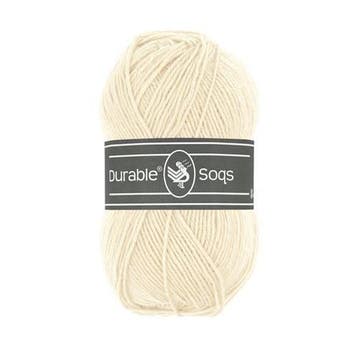 Durable Soqs 2172 Cream - Haakgaren / Breigaren, Ophalen of Verzenden, Nieuw, Breien of Haken, Wol of Garen