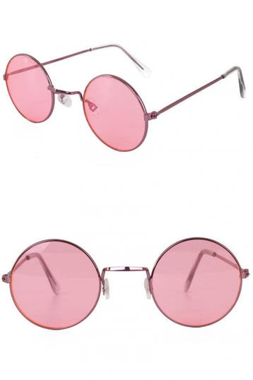 John Lennon bril diverse kleuren uilenbril - Roze, Verzenden, Nieuw