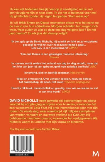 One day 9789089682789 David Nicholls, Boeken, Verzenden, Gelezen, David Nicholls