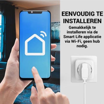 Smartify Slimme Stekker - Smart Plug - Incl. Tijdschakelaar, Muziek en Instrumenten, Ophalen of Verzenden, Zo goed als nieuw
