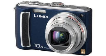 Panasonic Lumix DMC-TZ5 Digitale Compact Camera - Blauw, Verzenden, Zo goed als nieuw