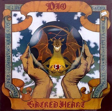 Dio - Sacred Heart (LP 1985), Ophalen of Verzenden, Zo goed als nieuw