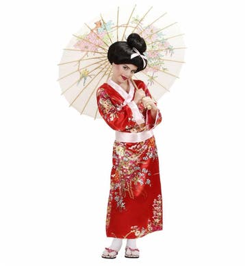 Geisha Flower Kostuum Meisje, Kleding | Dames, Ophalen of Verzenden, Nieuw