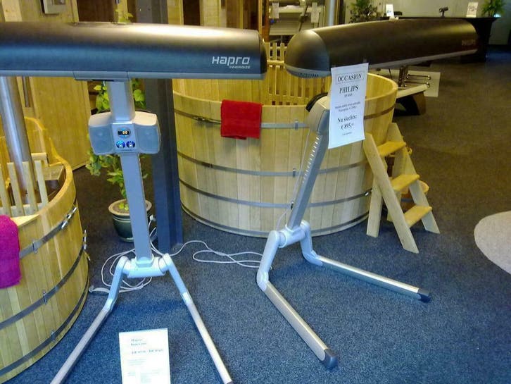 Innergize Philips / Hapro  (nieuwe lampen + 2 jaar garantie), Witgoed en Apparatuur, Zonnebanken en Gezichtsbruiners, Zo goed als nieuw