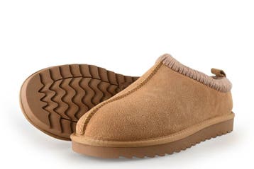 Colors of California Pantoffels in maat 41 Bruin, Bruin, Verzenden, Zo goed als nieuw, Pantoffels of Sloffen