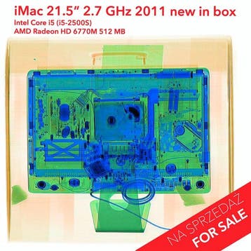 Apple iMac 21.5 2.7 GHz 2011 - iMac - In originele gesealde, Nieuw