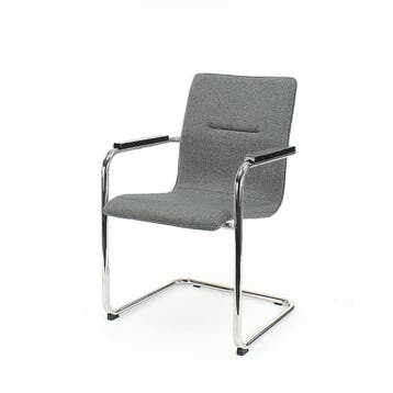 Workliving Vergaderstoel X6 - Comfort-slede wolvilt midde..., Verzenden, Nieuw in verpakking