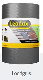 Leadax loodvervanger Grijs 15 cm x 6 mtr. - Gratis bezorgd, Ophalen of Verzenden, Nieuw