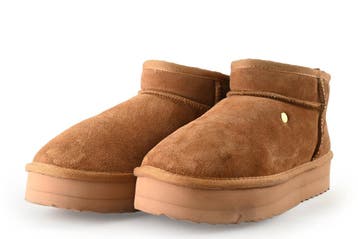 Warmbat Boots in maat 39 Bruin, Kleding | Dames, Schoenen, Bruin, Verzenden, Overige typen, Zo goed als nieuw